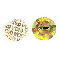 15mm Auksinės spalvos Holograminis Vinilinis Etiketės Lipdukas Nuolatiniai Serijiniai Numeriai Saugumo Antspaudas Aštuonkampis Viduje AUTENTIŠKAS TIKRAS ORIGINALUS brown