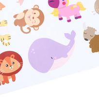 Animacinis Džiunglių Laukinių 26 Raidės Abėcėlės Gyvūnai Sienos Lipdukai Vaikams Sienos Decal