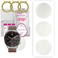 3x apgo Hidrogelio matinis ekrano apsauginis stiklas laikrodžiui Watchmark Fashionwatch Maverick, hidrogelio plėvelė, lankstus, minkštas TPU su pozicionavimo sluoksniu, lengvas montavimas