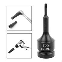 1/2  Lizdo adapteris Žvaigždės galvutės pavara Automobilio remonto įrankis Didelio atsparumo šešiakampis atsuktuvas Raktas T45 78x7.8mm gray