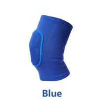Sports Compression Knee Pads Elastic Knee Protector Thickened Sponge Knee Brace Support for Dancing Workout Training Yoga XS(13-25kg) blue