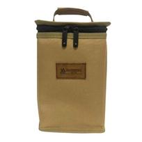 Camping Stove Storage Case Handheld Cooking Stove Container Wear Resistant Large Capacity Outdoor Utensils Storage CHINA brown