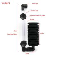 Aquarium Filter for Aquarium Fish Tank Air Pump Skimmer Biochemical Sponge Filter Aquarium Bio Filter Filtro Aquario Practical L