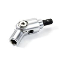 1/4inHex Pivoting Bit Tip Holder Magnetic Screw Holder Pivoting Screwdriver Bit Holder for Efficient Bit Swapping Work