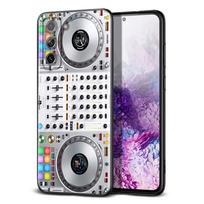 DJ Music Retro for Samsung Galaxy S21 Ultra Plus Note 20 10 9 8  S10 S9 S8 S7 S6 Edge Plus Black Phone Case Samsung S21 Plus red