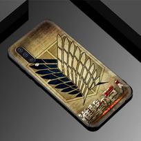 Dėklas, skirtas Samsung Galaxy A32 A52 A72 5G A21S A51 A50 A70 A71 A50S A10 A20E A20 A30 A30S Luxury Phone Coque Attack On Titan Anime Samsung A10