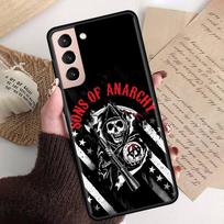 Mobile Phone Case For Samsung Galaxy S21 Ultra S20 FE S10 Lite S9 Plus Soft Silicone Cover S8 S10e S7 Shell Son Of Anarchy Cas Samsung A12 gray