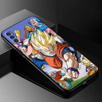 Matinis telefono dėklas, skirtas Samsung Galaxy A20e A20s A20 A04 A03 A71 A40 A30 A50 A01 A51 A10 A70 Silikoninis galinis dangtelis Anime Dragon Super Samsung A10
