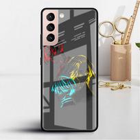 Glass Case For Samsung Galaxy S22 S20 FE S21 5G S10 S9 Plus Note 10 20 Lite Tempered Phone Cover Japan Anime Tokyo Revengers Samsung S22 5G black