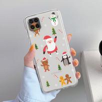 Case For Samsung Galaxy A52 A12 A51 A71 A32 A21s A22 A53 A23 A13 A03 A02 A41 A33 A11 A72 Phone Cove Cute Cartoon Doll Christmas Samsung A73 5G