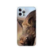 wild boar phone case for iphone 5 5s 2020se 6 6s 7 8 plus x 10 XR XS 11 12 13 mini pro MAX black tpu back cover iphone 5 5S SE 2016