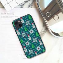 Merry Christmas Phone Case For iPhone 11 12 Mini 13 14 Pro XS Max X 8 7 6s Plus 5 SE XR Shell iPhone13mini blue