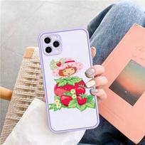 Strawberry Shortcake Phone Case for iPhone X XR XS 7 8 Plus 11 12 13 pro MAX 13mini Translucent Matte Case iphone 7 or 8