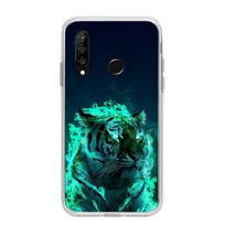 Fashionable Tiger Phone Case For Huawei P20 P40 Lite P30 Pro P Smart 2019 Nova 3e 6 Se Silicone Transparent Soft Cover Honor 10