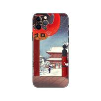 Tokyo Japanese Art phone case for iphone 5 5s 2020se 6 6s 7 8 plus x 10 XR XS 11 12 13 mini pro MAX black tpu back cover iphone 5 5S SE 2016