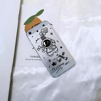 For iPhone 5C 5S SE 5 S Case Silicone Soft TPU Cute Astronaut Space Star Kawaii Funny Phone Case For iPhone 4S 4 S Cover iPhone 4