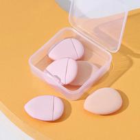 5/10Pcs Mini Finger Puff Set Concealer Foundation Air Cushion Cosmetic Sponge Dry Wet BB Cream Applicator Makeup Tool white