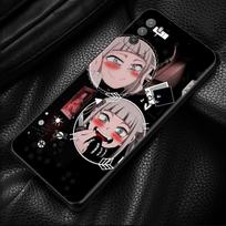 Telefono dėklas skirtas Xiaomi POCO F3 X3 GT X3 M3 Pro X3 NFC Pocophone F1 Silicone Fundas Black Coque Anime Girl Hentai Harajuku Mi Pocophone F1