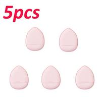 5/7pcs Mini Size Makeup Sponge Concealer Foundation Puff Air Cosmetic Cushion Sponge Finger Wet Dry BB Cream Applicator New black