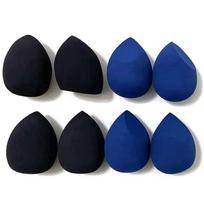 8 PCS Makeup puff Sponge Cosmetics Powder Puff Foundation Cheap Korean Make-up for women Blender Makeup Tool Set black
