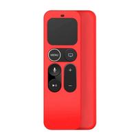 Skirta TV 4K 4-ojo/5-ojo TV Stick nuotolinio silikoninio dėklo apsauginio dangtelio odai raudona