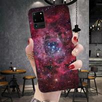 Sky Star Universe Plane Phone Case For Samsung Galaxy S6 S7 S8 S9 S10 S21 S22 Plus Ultra Soft Black Phone Cover Galaxy S30