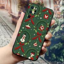 Christmas Santa Tree Phone Case For OPPO Reno 6 Pro 7 Find X3 Neo A55 X5 A54 A16 A57 K9 K9S A92 A93 A74 A94 Back Cover OPPOA74-4g white