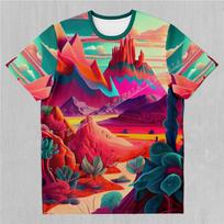 Desert  Trippy Galaxies 3D Printed High Quality Milk Fiber T-shirt Men Top Breathable Quick Dry Summer Soft Material 210gsm 6XL blue