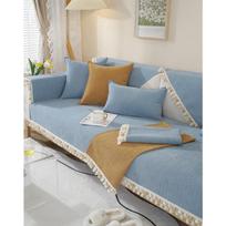 Chenille Sofa Cushion Four Seasons Universal Ins Style Leather Sofa Cushion Sofa Cover Cover Cloth 70*70cm beige