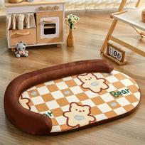 Kennel Four Seasons Universali nuimama ir plaunama sofa-lova Summer Cool Mat Vidutinio ir didelio šunų miegojimo katės lizdo reikmenys L- 79 x51cm