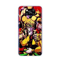 Keistas JoJo nuotykis JoJo skirtas Xiaomi Poco X3 NFC C3 F2 F1 M3 M2 X2 11 10T Note 10 8 Mi Play A2 5 Lite Pro telefono dėklas Xiaomi 11 5G black