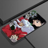Anime Inuyasha Phone Case For Samsung Galaxy A21 A30 A50 A52 S A13 A22 A32 4G A23 A33 A53 A73 5G A12 A31 A51 A70 A71 A72 Cover Samsung A73 5G black