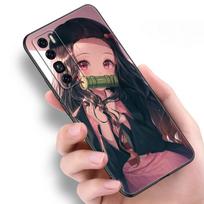 Anime Demon Slayer Nezuko Case For Huawei NOVA 8 9 Pro 8i 7i 7SE Y60 5T Mate 40 30 20 10 Lite Honor 50 30 Premium Pro Plus 30S Huawei NOVA 5T gray