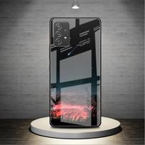 Stiklinis dėklas „Samsung Galaxy A52 A71 A50 A51 A70 A21s A31 A72 A10 A12 A30 A22 5G“ telefono dangteliui, akvarelės spalvos Samsung A72 4G(5G)