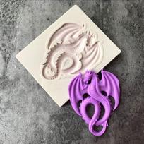 1 vnt. drakono silikono formavimo forma fondant formos torto dekoravimo įrankiai