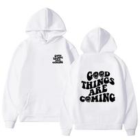 SOLY HUX Men's Letter Hoodie Casual Slogan Pattern Long sleeved Street Pullover with Pockets Harajuku Unisex Korea 3XL white