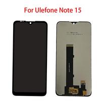 LCD ekranas Ulefone Note 15 LCD ekranui, jutiklinis ekranas, skaitmenizatoriaus modulio panelės mazgas, atsarginė dalis juoda