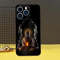 Buddha Budha Phone Case For iPhone 13 12 14 11 15 Pro Max Plus Mini 7 8 SE 2020 2022 X XR XS Max Cover iPhone 18 Pro black