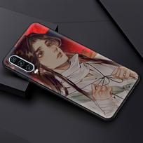 Officials Blessing Phone Case For Huawei P30 Lite P50 Pro P20 P40 Lite E P Smart Z 2021 Y6 Y7 Y9 2019 Y6p Y9s Y7a Silicone Cover Huawei P40