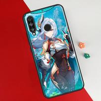 Genshin Impact Shenhe Case For Huawei P50 Pro P20 P30 P40 Lite P Smart 2019 Nova 9 5T Cover For Honor 50 8X 9X Honor 10i or 20i