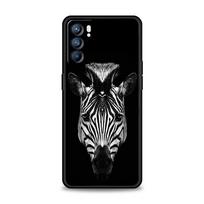 Animals Horse Deer Giant Panda Case For Oppo A54 Reno7 SE Reno6 Pro Plus 5G Find X5 A53 A52 A9 2020 A95 A16 A76 A74 A15 Cover Oppo Find X5 black