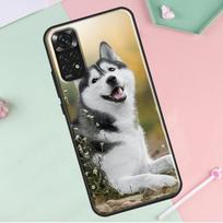 Aliaskos Haskis Šuo Mielas Šuniukas For Redmi Note 12 Pro Plus Dangtelis For Redmi Note 10 8 9 11 Pro 12S 11S 10S 9S 9C 10C 12C Dėklas Redmi Note 10 4G gray