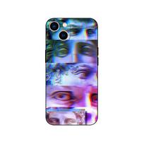 Black tpu Case For Huawei P30 Lite P30 Pro P40 Case For Huawei P40 LITE E P Smart 2020 Case Cover David Mona Lisa statue art huawei P30