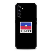 Telefono dėklas, skirtas Realme 12 11 10 9 8 5G 7 6 GT5 GT3 GT2 Pro Plus C21 C11 C25 C35, skirtas GT Neo 2 3 3T 5 Viršelio pristatymas Haičio vėliava Realme GT Neo 3 black