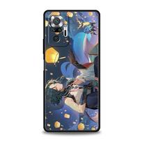 Silicone Phone Case For Xiaomi Redmi Note 12 10 11 9 8 Pro Plus 9S 7 8T 9T 9A 8A 9C K40 Gaming Soft Cover Bumper Genshin Impact Redmi Note 7