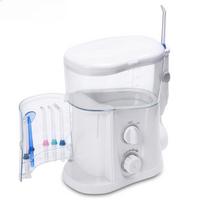 1000ml elektrinis burnos drėkintuvas Dantų milteliai burnos valymo priemonė burnos priežiūra dantų pudra SPA ultravioletinė dezinfekcija 7 purkštukai white