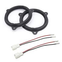 6.5in Car Horn Washer Adapter Holder Car Stereo Spacer Adaptor & Harness for Dacia