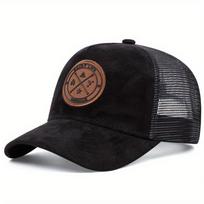 Vasarinė tinklinė beisbolo kepuraitė Moterims Vyrams Snapback Kepurė Atsitiktinė Kvėpuojanti Raidės Piktogramos Unisex Hip Hop Trucker Kepurės Lauko Sportui Tėčio Kepurė Adjustable&Adult (56-58cm) blue