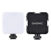 GADNIC 42LED Ultra Bright LED Video Photography Light 42PCS Lamp Beads 6000K Color Temperature 1 Pack & B2B black