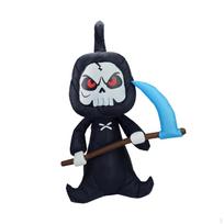 Inflatable Skeleton Decoration , UK Adapter Festival Decor Prop Home for Party